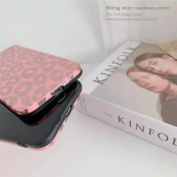 Pink GLAM Animal Print iPhone Case w/Strap or Lanyard - Picture 8 of 10